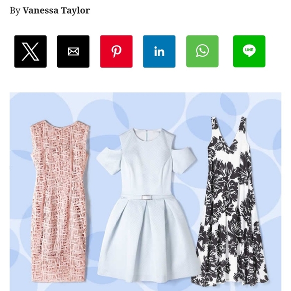 ELLE Canada and RW&Co limited edition Maxi dress - Picture 5 of 5